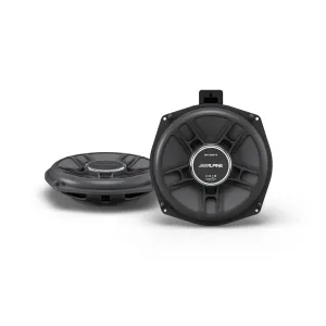 Pareja de subwoofers Alpine DP2-80WF-B de 20 cm para BMW bajo asiento
