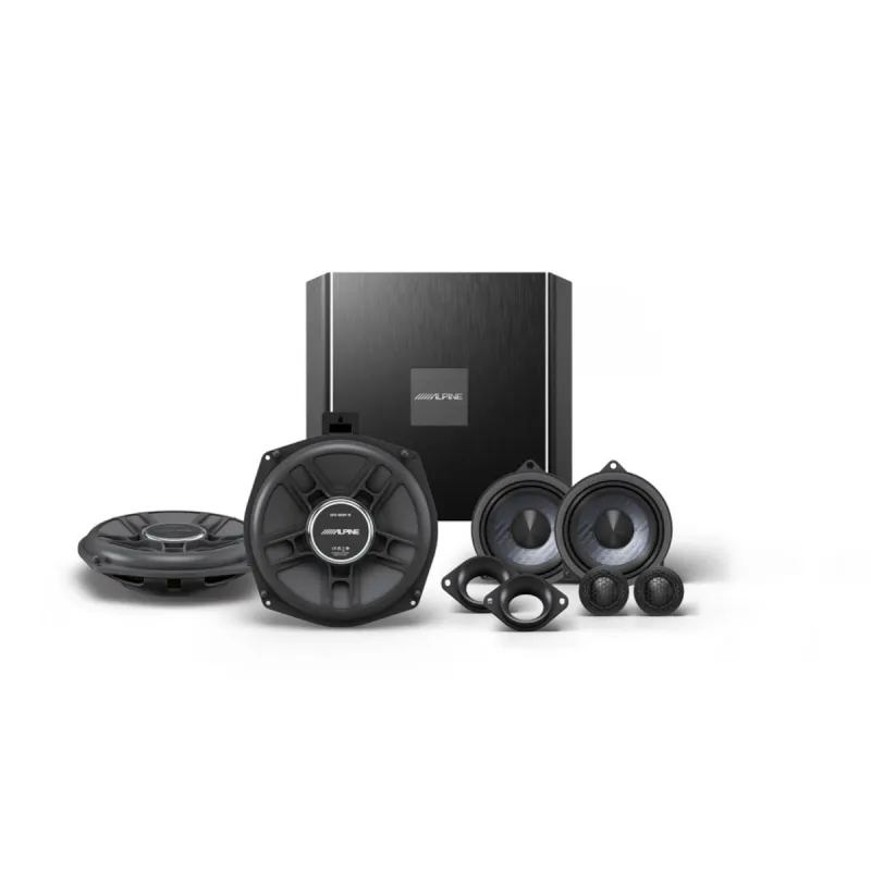 Sistema de sonido Premium Alpine SPC-2045ABMW-HR para BMW Serie G con RAM