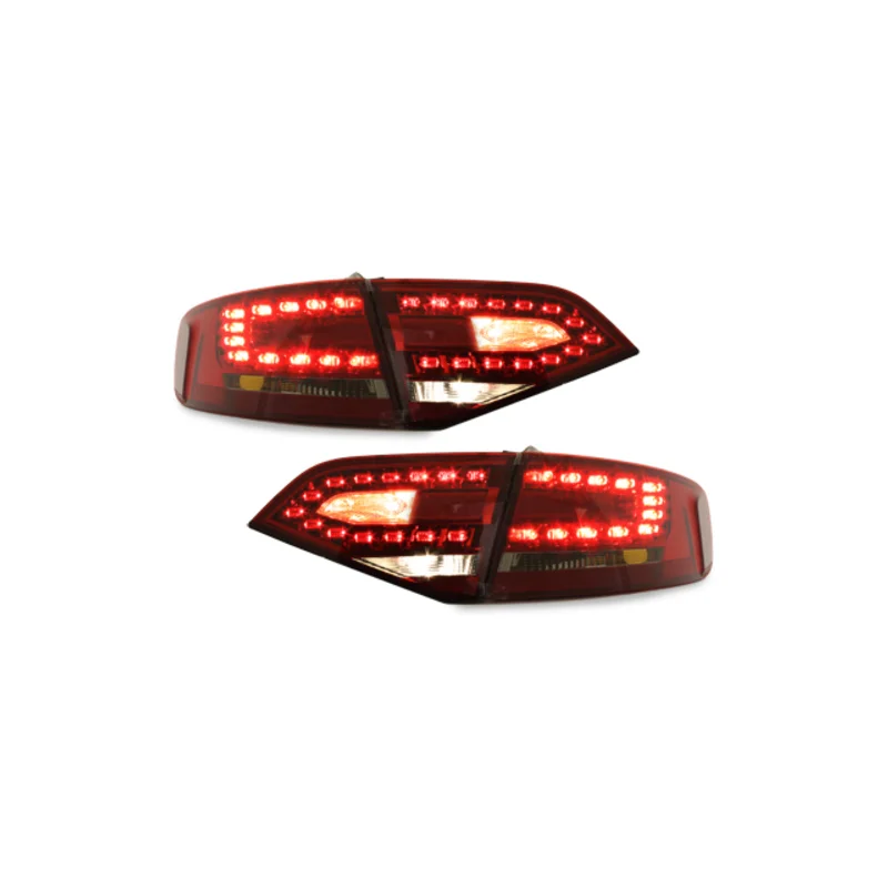 Pilotos traseros Led Audi A4 B8 8K LIM. 07 rojo/ahumado
