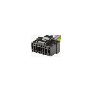 Conector Radio Alpine 16 Pins negro