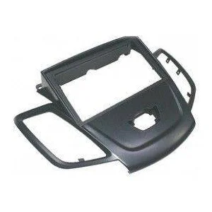 Marco radio Ford Fiesta 2008, sin display, negro