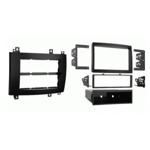 Marco frontal radio Cadillac CTS 2003 2007, SRX 2004 2006, Negro