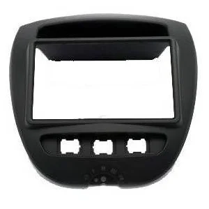 Marco radio Citroen C1, Peugeot 107, Toyota Aygo, año 2005 2014, 2Din