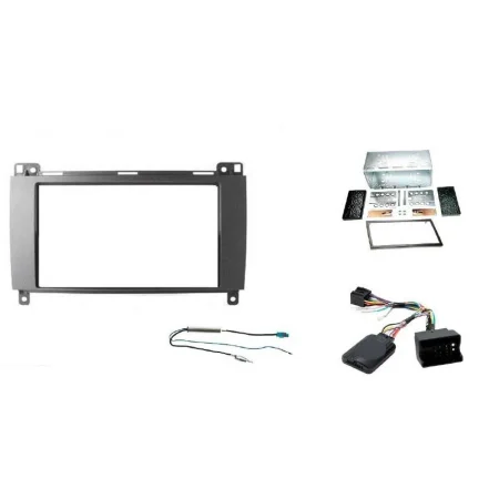 Kit instalación radio Mercedes Clase A, Clase B, Sprinter, Viano, Vito