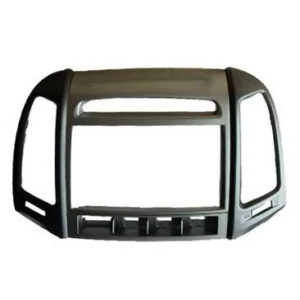 Marco frontal radio Hyundai Santa Fe 2007 2012, 4 botones