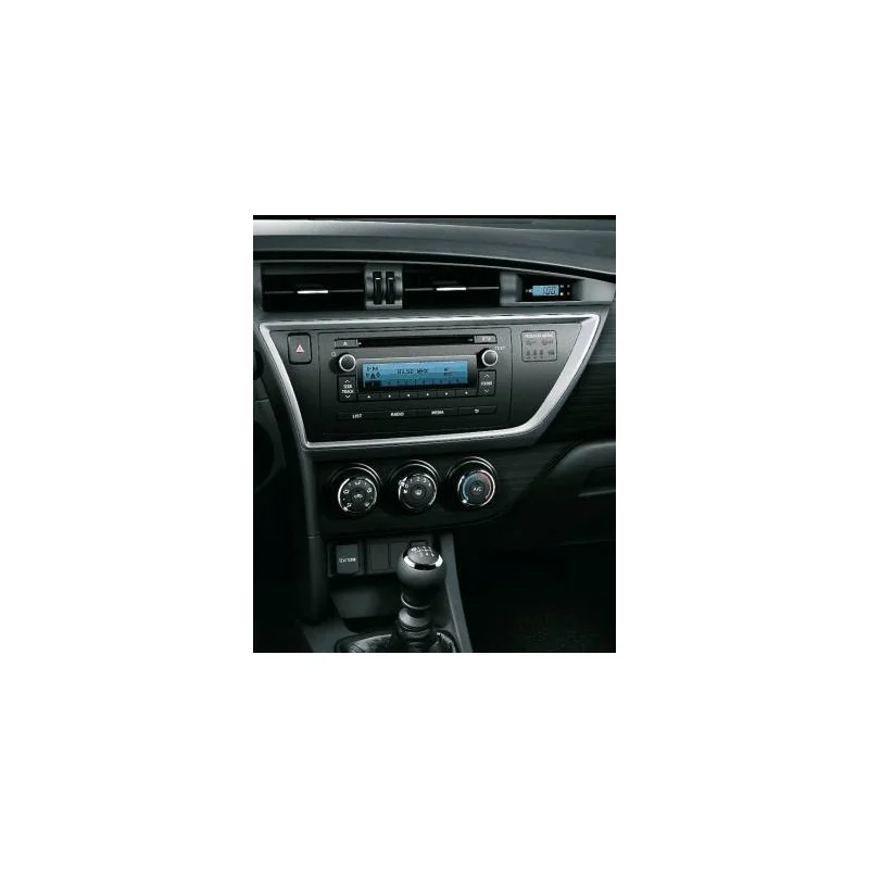 Radio Toyota Auris 2013 2016, negro brillante