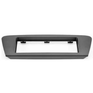 Marco radio Renault Scenic, año 2009 2016, 1DIN, gris.